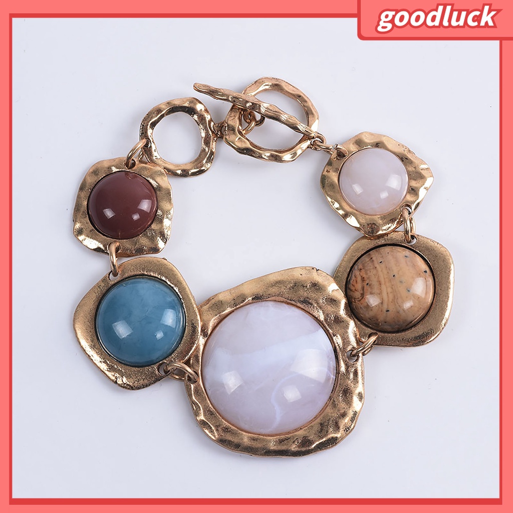 Goodluck| Vòng Đeo Tay Bằng Hợp Kim Thiết Kế Độc Đáo Thời Trang Cho Nữ