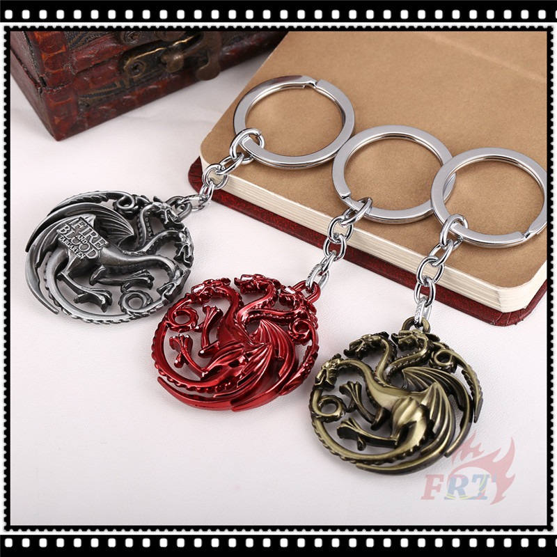 1 Móc khóa phim Trò Chơi Vương Quyền huyền bí cá tính