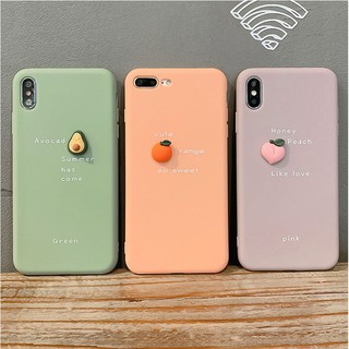 Ốp lưng iphone Trái Cây Tí Hon 3D