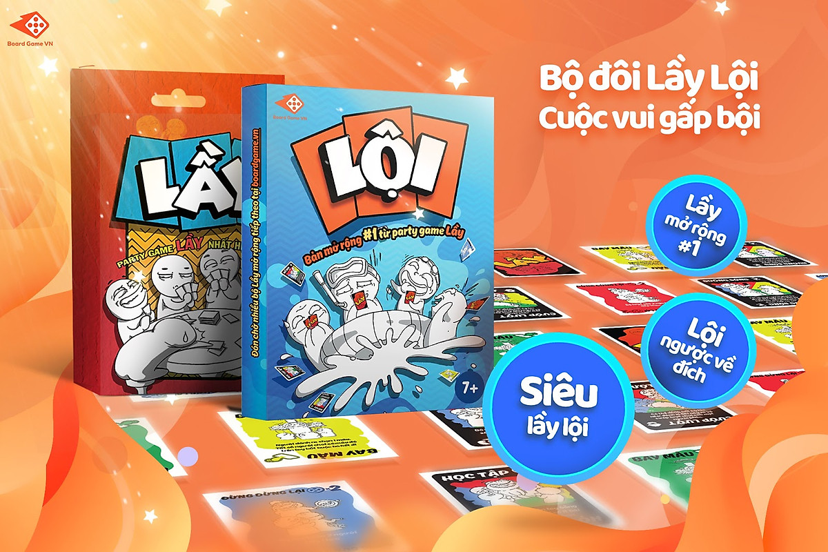 Mua Ngay Thẻ bài Lội - Bản mở rộng của Lầy - BoardgameVN  Giúp Trẻ Phát Triển