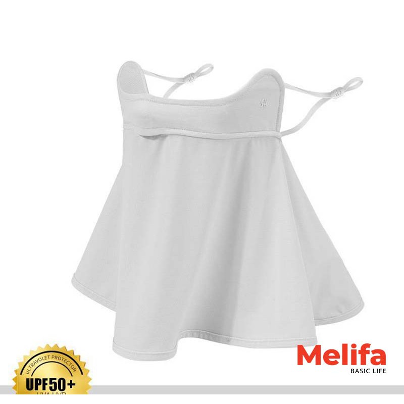 Khẩu trang chống nắng trùm cổ vai , chống tia UV UPF50+ chất cotton lụa  mã MELI0066 | BigBuy360 - bigbuy360.vn