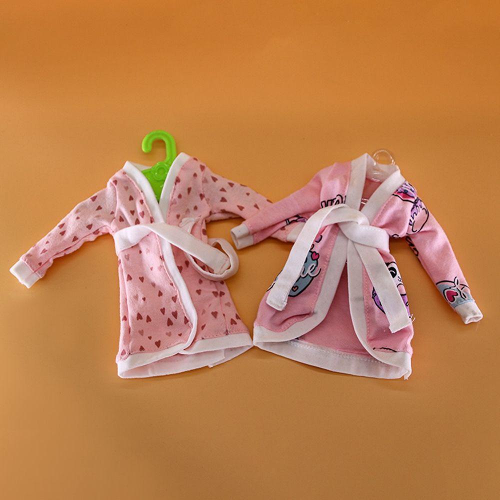 BEBETTERM Áo Choàng Tắm Xinh Xắn Cho Búp Bê 30cm Tỉ Lệ 1 / 6