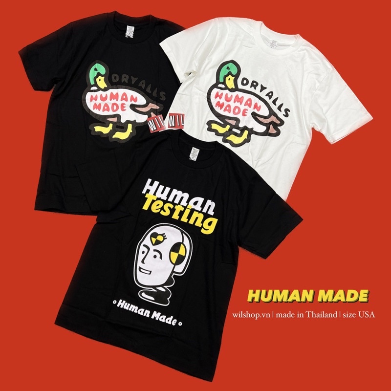 ÁO SUPREME - THRASHER - SANTA CRUZ - HUMAN MADE - ÁO UNISEX SIZE USA