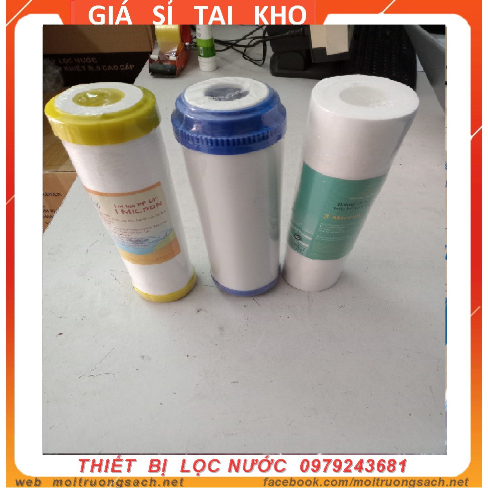BỘ LÕI SỐ 1,2,3 MÁY LỌC TREO TƯỜNG, ĐỂ BÀN