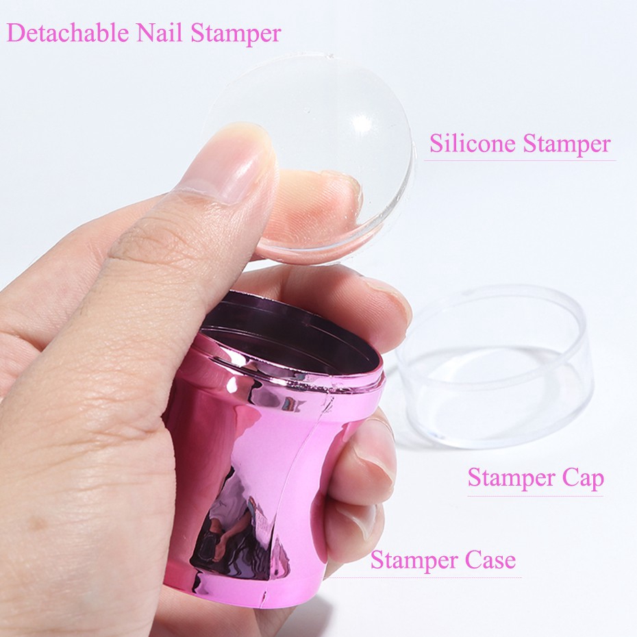 Bộ dụng cụ in sơn móng tay nghệ thuật