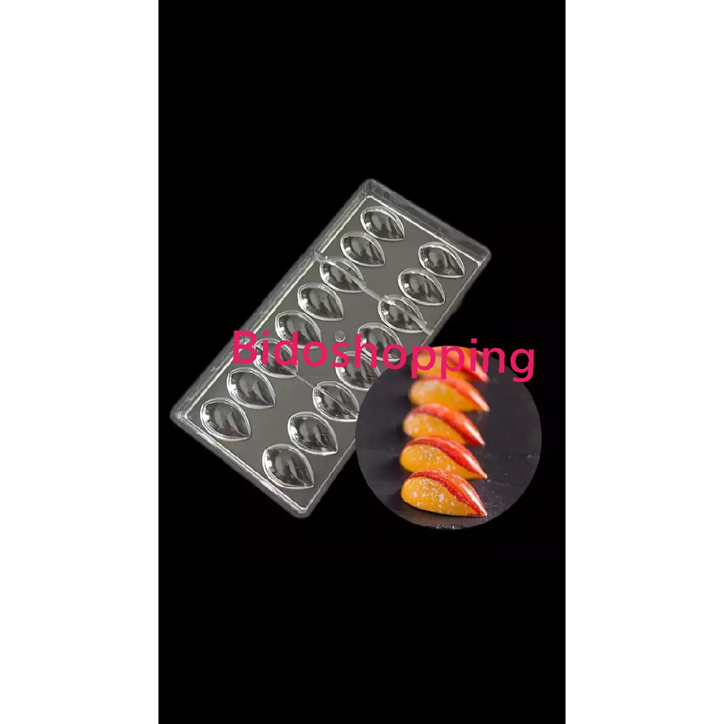 Khuôn sô cô la nhựa cứng lotus1120