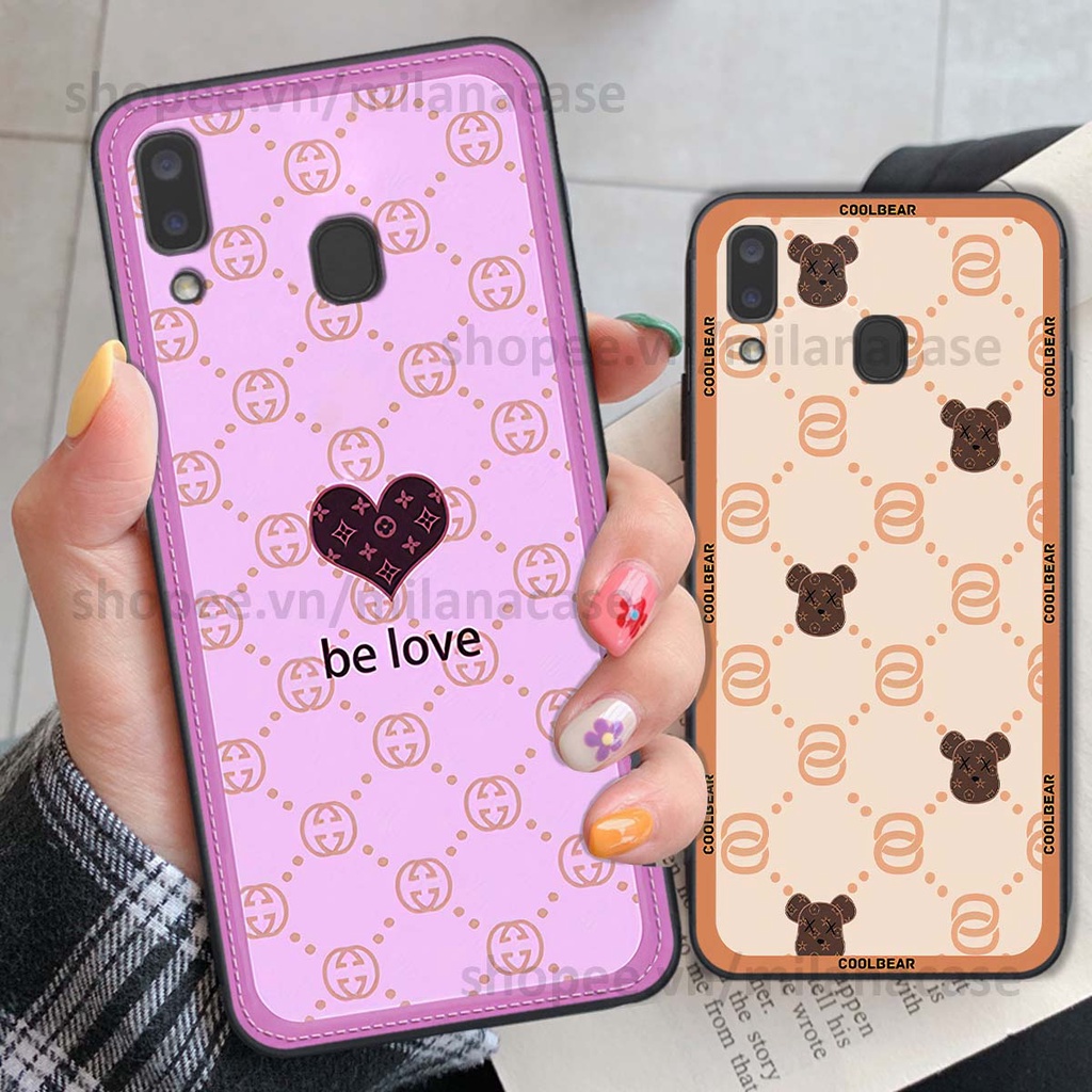 Ốp Samsung A20 / A30 hình trái tim be love tình yêu siêu đẹp, cá tính, thời trang