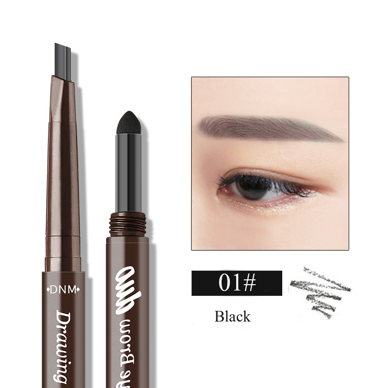 [Hàng mới về] Bút chì kẻ lông mày hai đầu chống thấm nước có 5 màu để chọn lựa | BigBuy360 - bigbuy360.vn