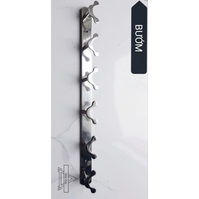 MÓC TREO QUẦN ÁO GẮN TƯỜNG SIÊU TIỆN DỤNG,CHẮC CHẮN,INOX 304 CHỐNG ĂN MÒN CAO