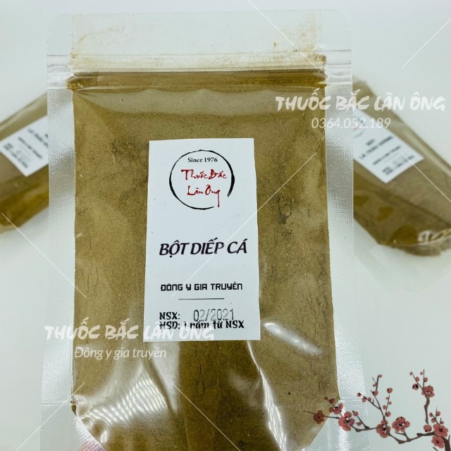 Bột Diếp Cá Nguyên Chất 100g