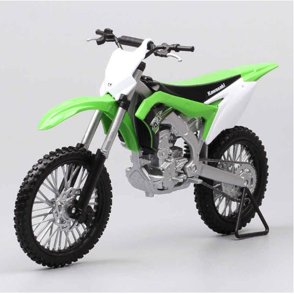 Mô hình moto Kawasaki KX250F tỉ lệ 1:10 WELLY