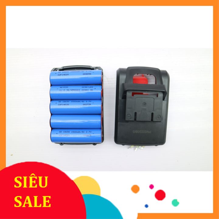 Pin 21V PN Hàng Nội Địa Trung Dùng Cho Máy 18V, 21V, 24V, 26V,36v Cùng Chân