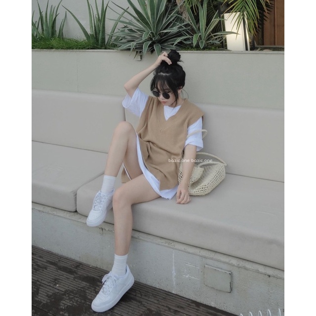 ÁO LEN GILE CỔ TIM SIÊU XINH