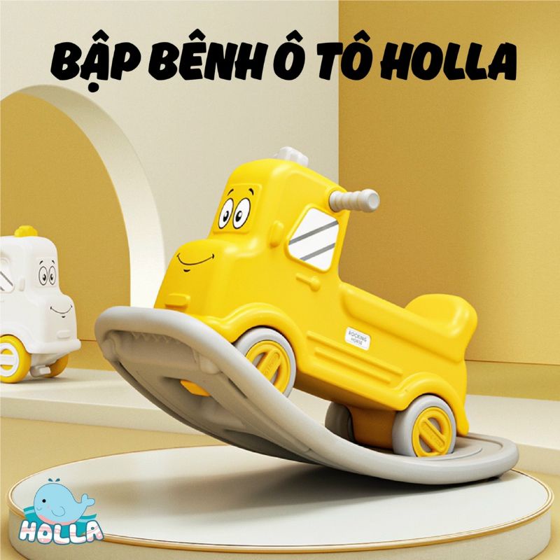 Chòi chân Bập bênh ô tô Holla 2 in 1