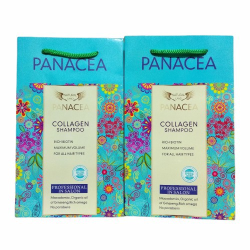 ✅ Dầu gội xả Panacea Collagen Vitamin E Siêu dưỡng chống rụng trẻ hóa tóc 475ml