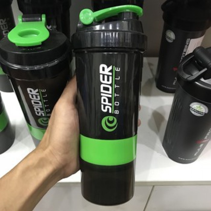 ❤️GIÁ XƯỞNG❤️ Bình Lắc Shaker Tập GYM 3 Ngăn Tiện Dụng 500 Ml B03