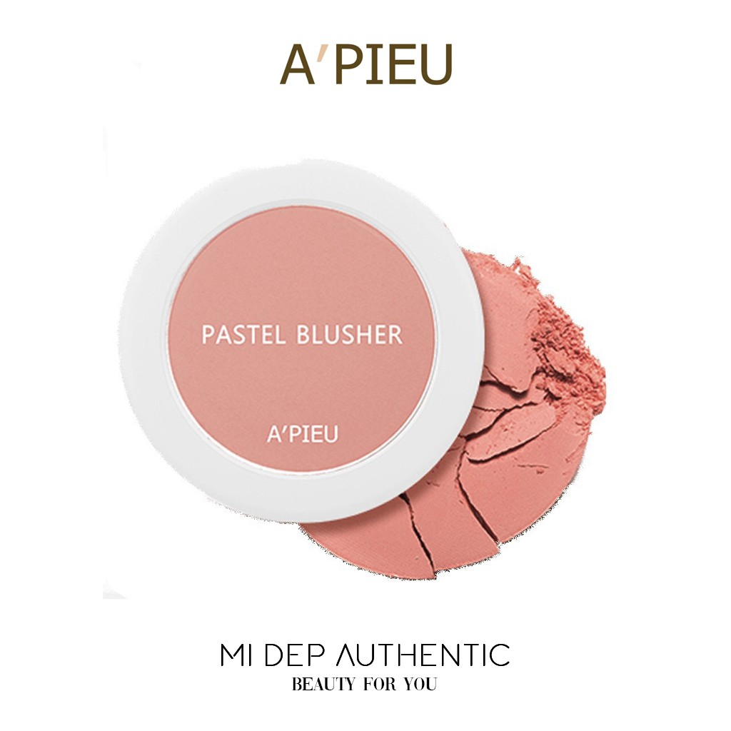 Phấn Má Hồng Apieu Pastel Blusher - Mị Đẹp Authentic