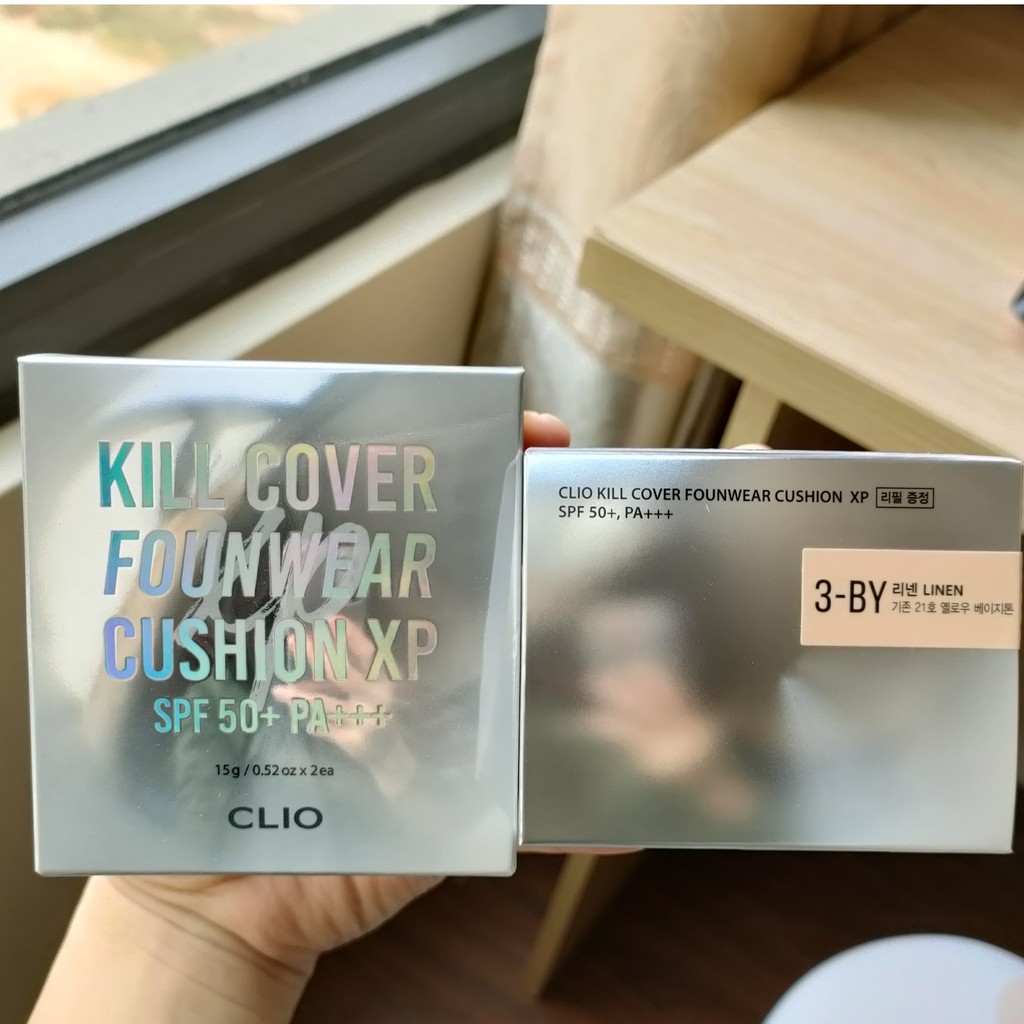 ( kèm lõi ) Phấn Nước Clio Kill Cover Cushion XP SPF 50+ PA +++  / CLIO KILL COVER CUSHION AMPOULE | BigBuy360 - bigbuy360.vn