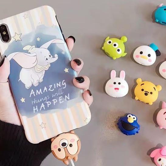 [Được chọn mẫu] Phụ kiện bảo vệ chống đứt gãy đầu sạc Iphone Airpods Điện thoại MPK05