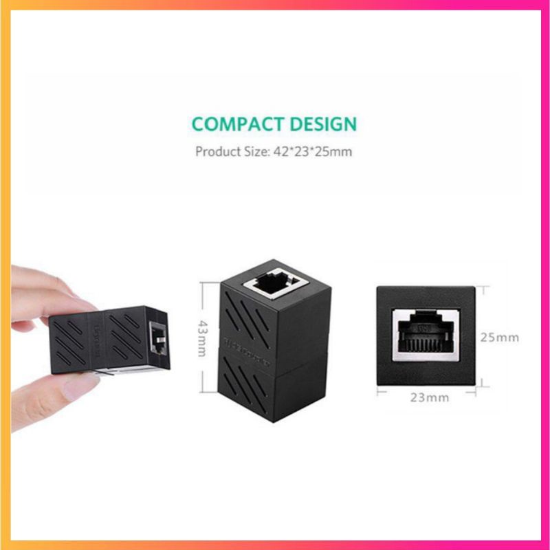 Đầu nối dây Cáp mạng LAN và Đầu chia dây Cáp mạng LAN 1 ra 2, hàng tốt chống nhiễu