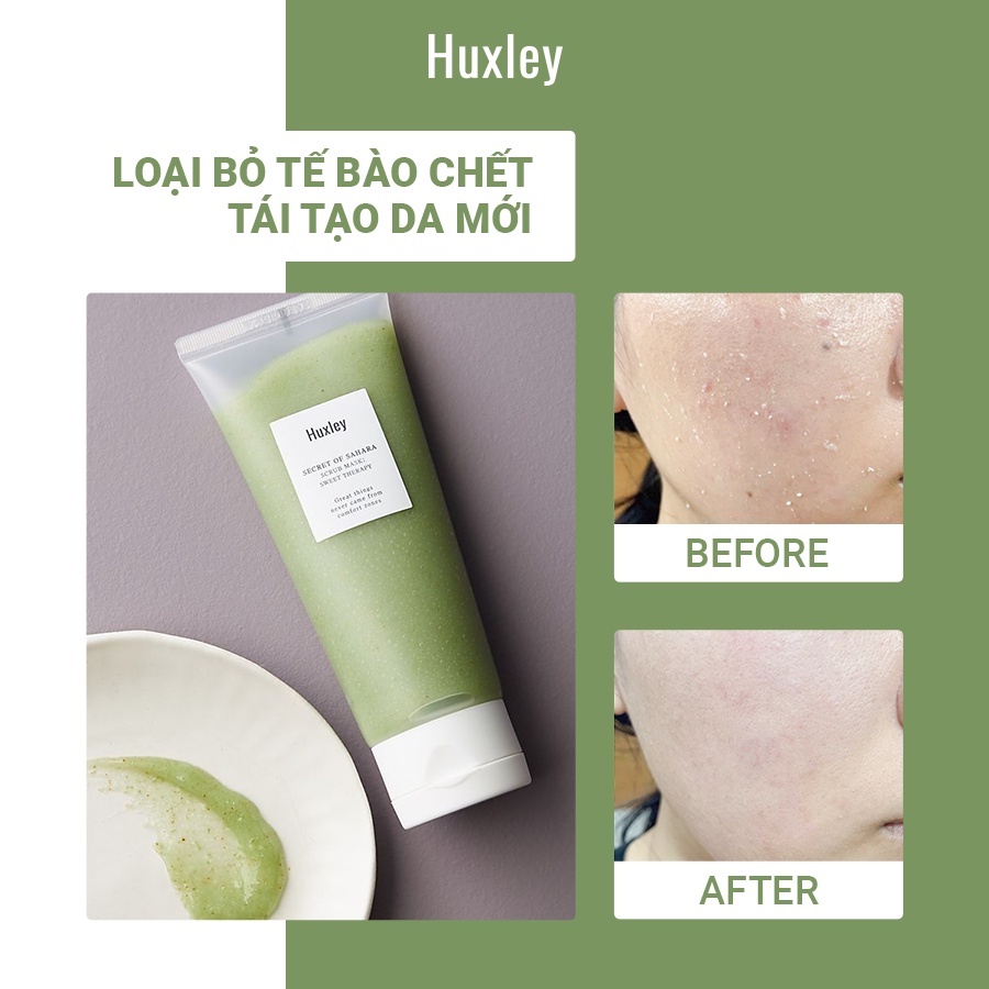 Mặt nạ tẩy tế bào chết Huxley Scrub Mask; Sweet Therapy 120g