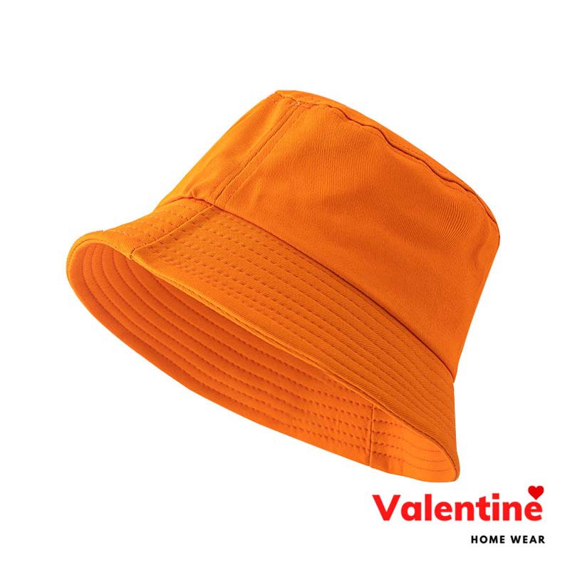 Mũ nữ vành tròn, nón nữ vải cotton thân thiện phong cách Hàn Quốc mã VAM0061