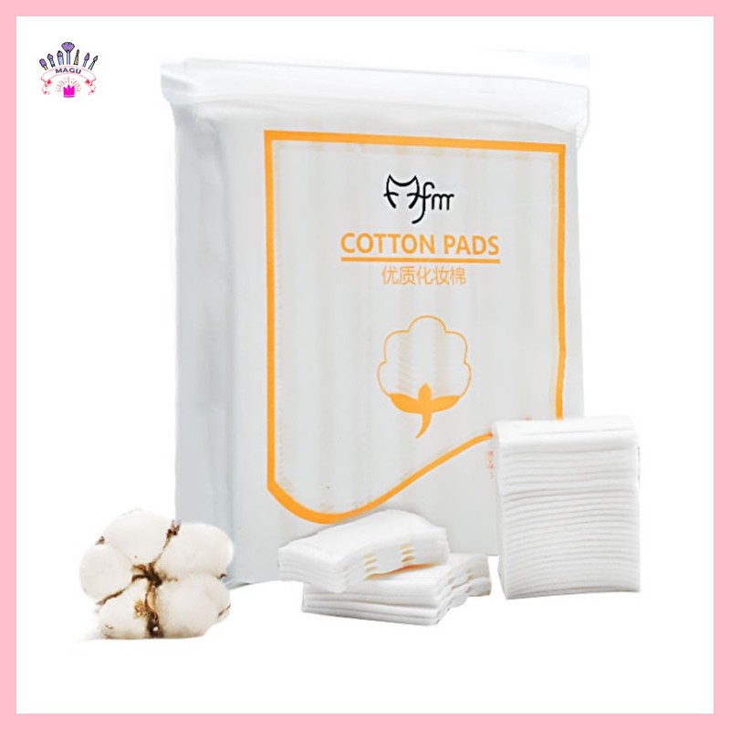 Bông Tẩy Trang 3 Lớp Cotton Pads Box 222 Miếng - Bông tẩy trang nội đia trung mã BT80