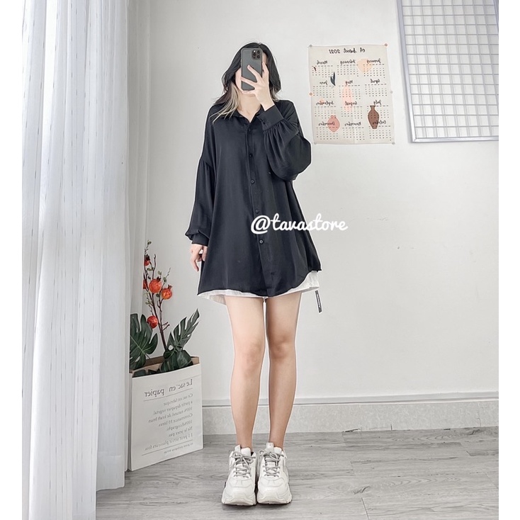 Áo sơmi tơ lụa 2M