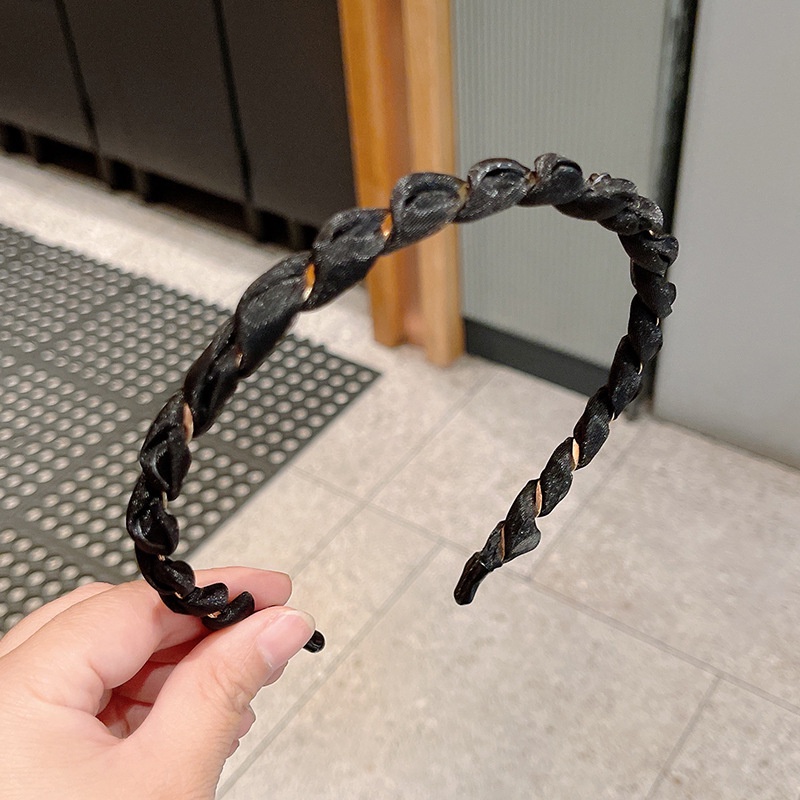 Băng đô cài tóc phối lưới phong cách Pháp