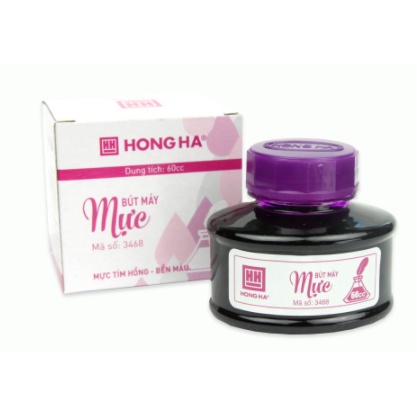 1 hộp mực Hồng Hà  - dành cho bút máy