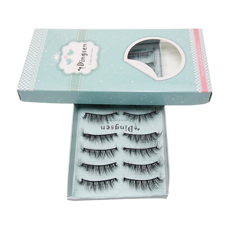 Set 10 Cặp Lông Mi Giả 3D Mềm Mại Tự Nhiên