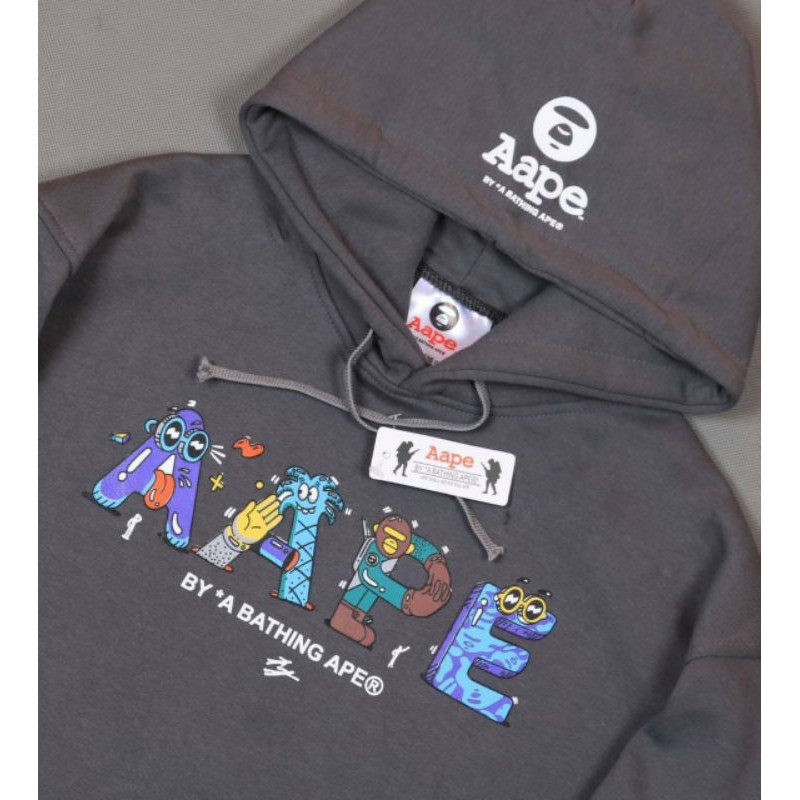 Áo Hoodie Bape X Aape Crunch Chất Lượng Cao