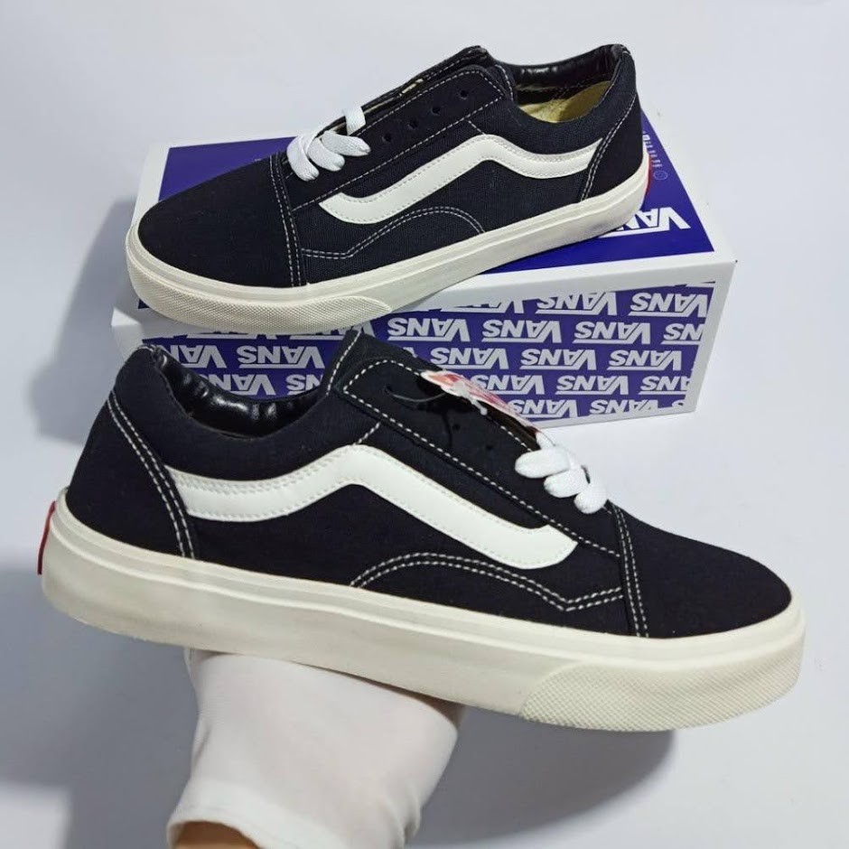 [Sale ] GIÀY 𝐕𝐀𝐍𝐒 VAULT OLD SKOOL MÀU ĐEN nam nữ 2021 Full Box Bill