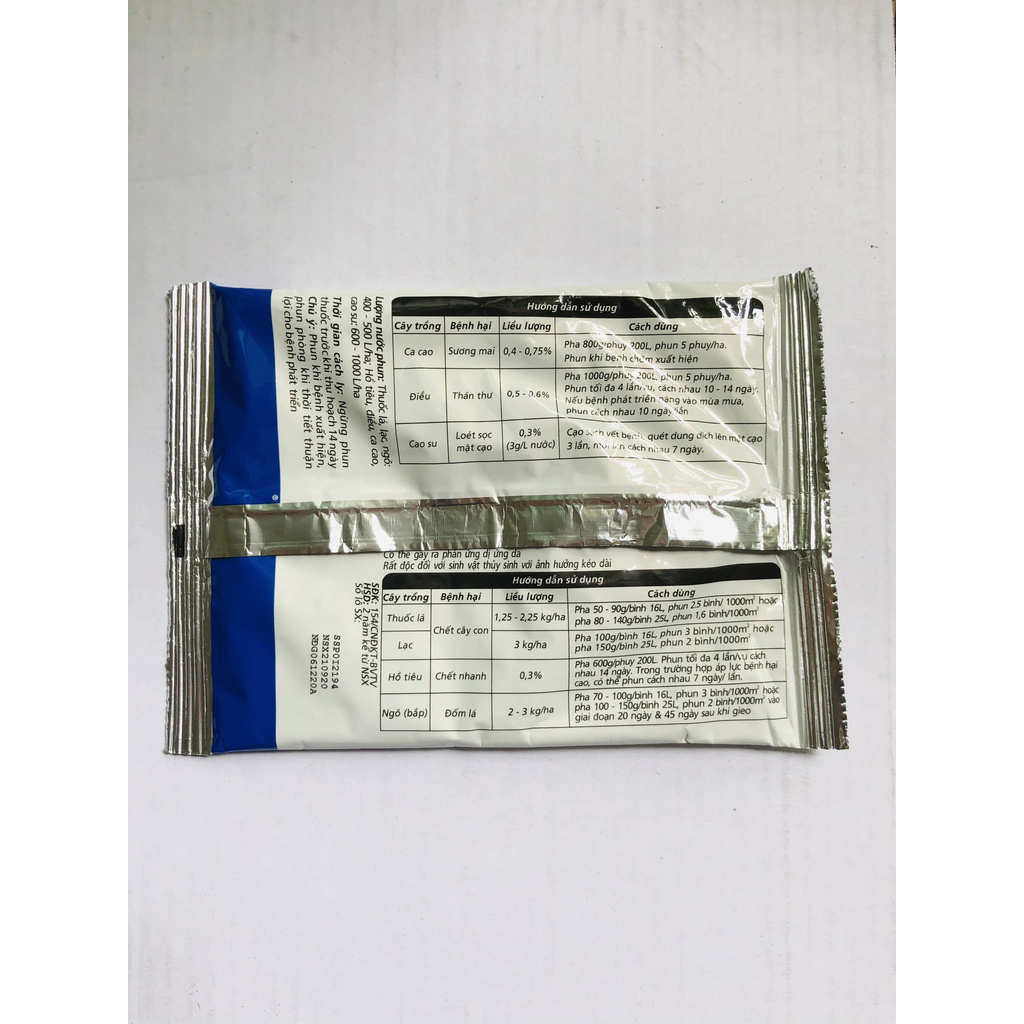 Ridomil Gold 68WG 100Gr - Trừ Nấm Bệnh Cây Trồng