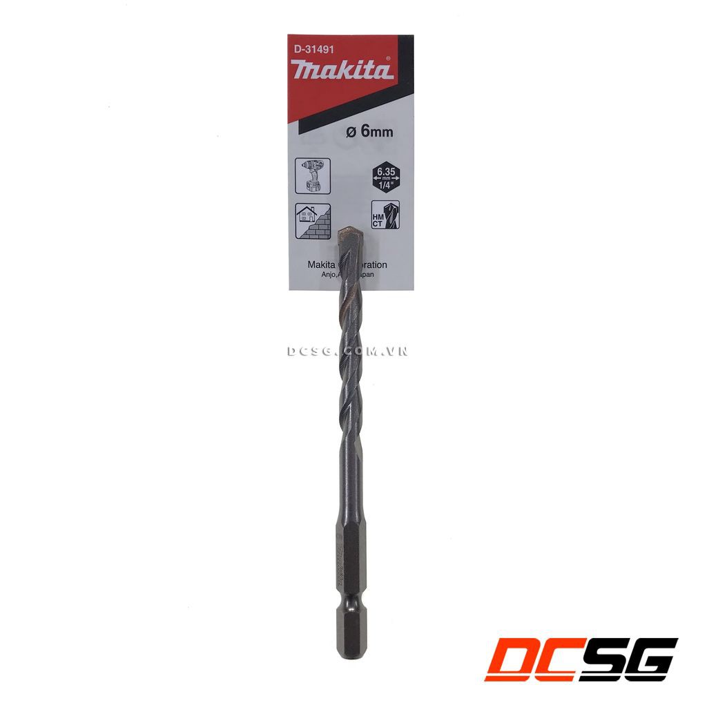 Mũi khoan tường chân lục giác 1/4&quot;-NZ Makita | DCSG
