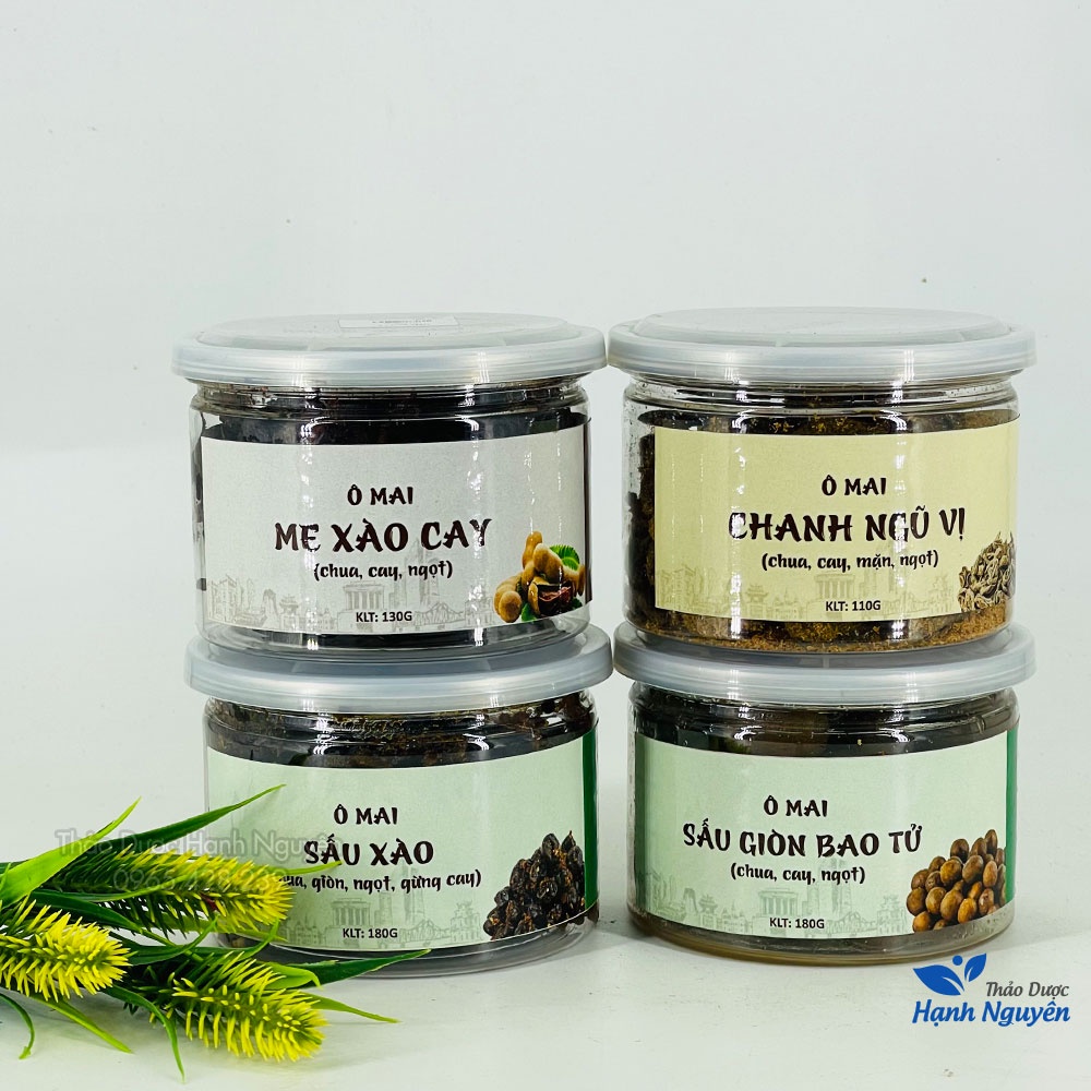 Ô mai me xào cay (Đồ ăn vặt, đặc sản Hà Nội, xí muội) - Thảo Dược Hạnh Nguyên