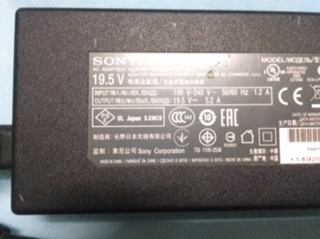 Nguồn Tivi Sony 19.5 Vol 5.2A