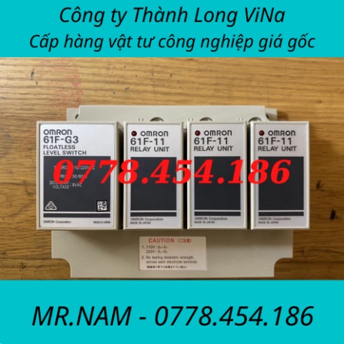 Bộ điều khiển mức OMRON 61F-G3 AC110/220