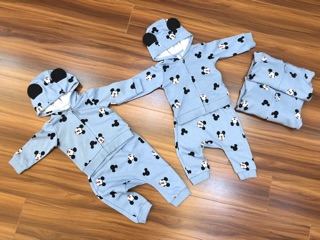 Bộ khoác nỉ HM mickey đáng yêu