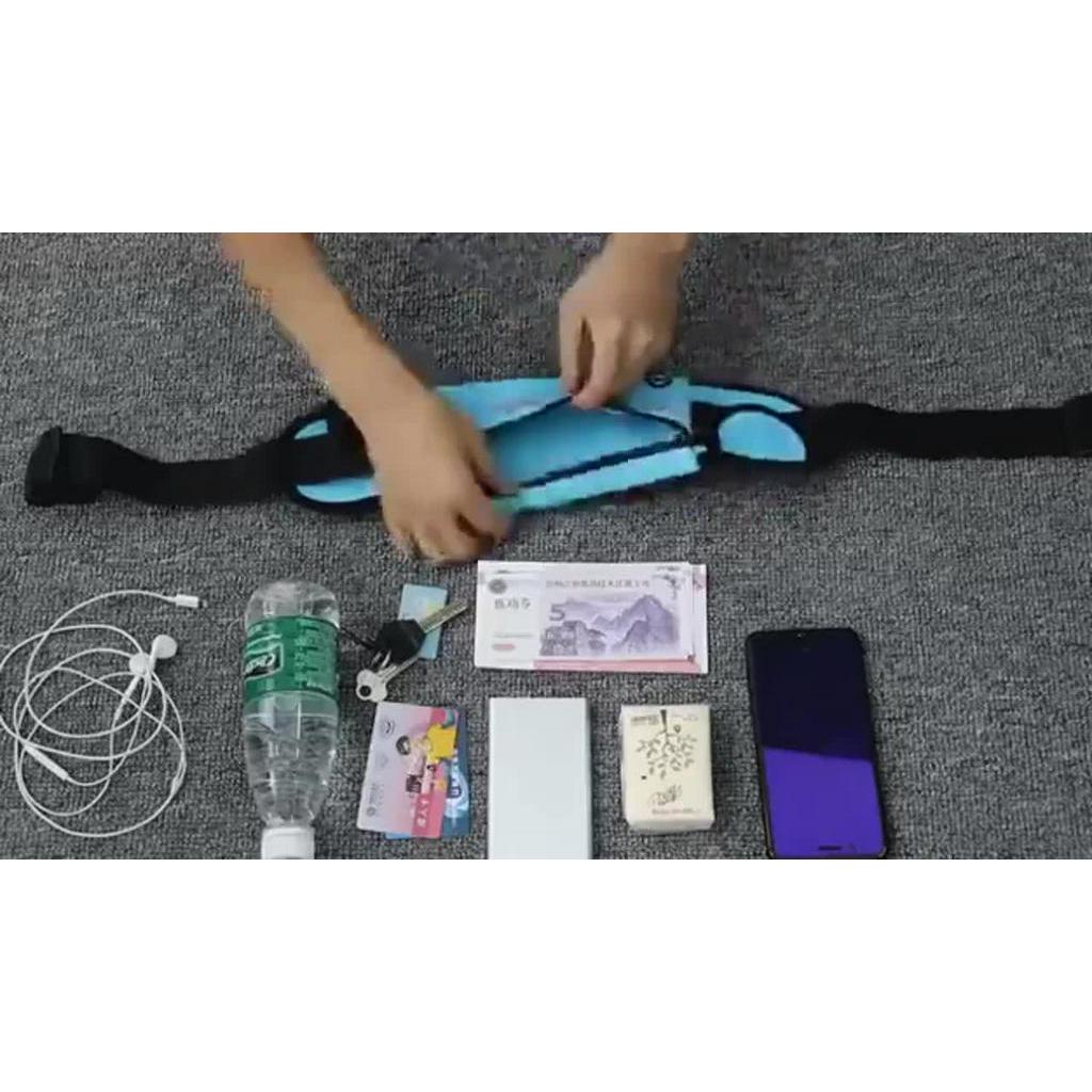 Túi Đeo Bụng Chạy Bộ Thể thao Nam Nữ CÓ PHẢN QUANG | BigBuy360 - bigbuy360.vn