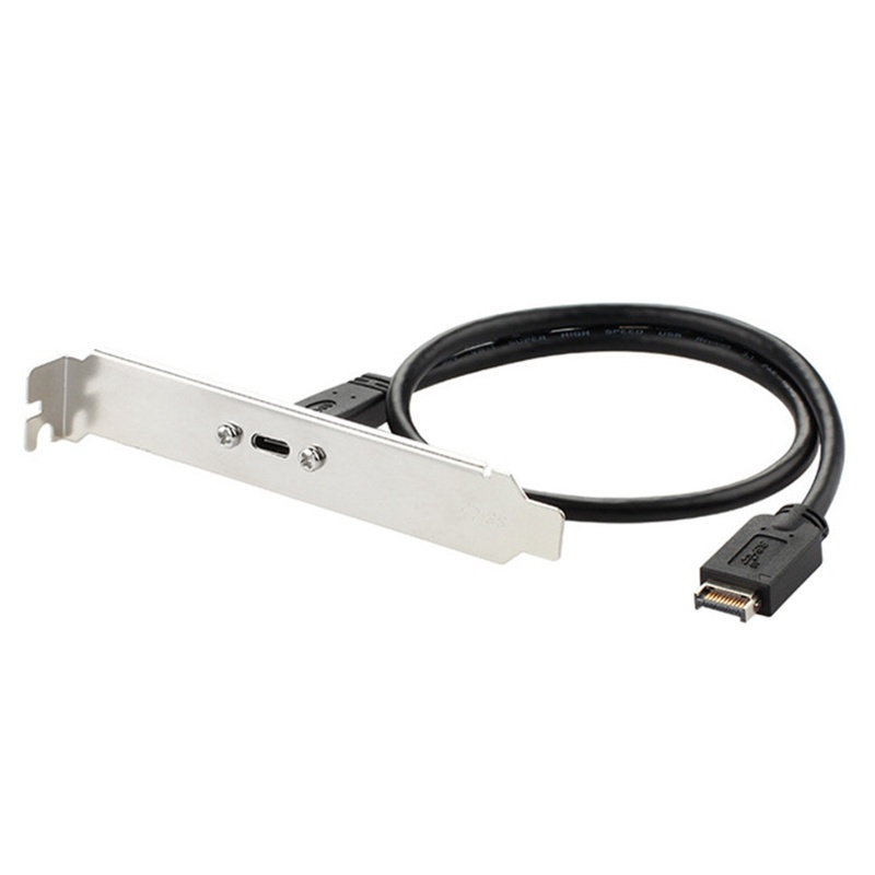 Dây Cáp Nối Dài Bảng Mạch Chủ Chuyển Đổi USB 3 1 Type E Male Sang Type C
