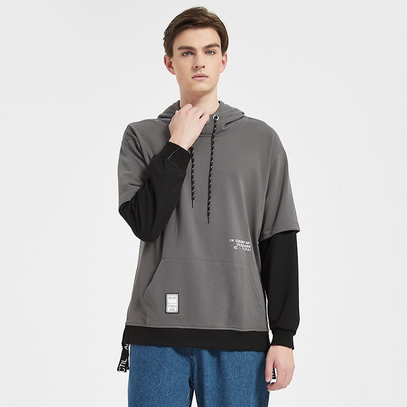 Áo hoodie cotton Phong Cách Hiphop Thời Trang Cho Nam