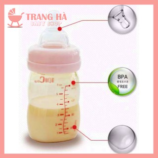 💘𝑲𝑬̀𝑴 𝑵𝑼́𝑴 𝑻𝑰💘 Bình sữa Spectra 160ml có núm ti size S