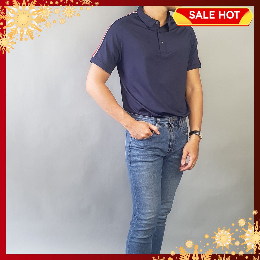 Áo Thun Nam Tay Ngắn | Áo Phông Nam Tay Lỡ Cổ Đứng Thời Trang Cao Cấp A02-19 Tai05Market