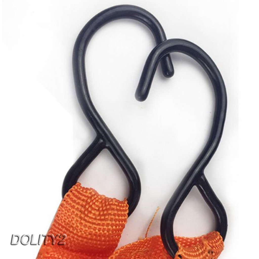 [Dolity2] Dây Buộc Hành Lý 15Feet Có Bánh Cóc Cho Xe Hơi Xe Máy