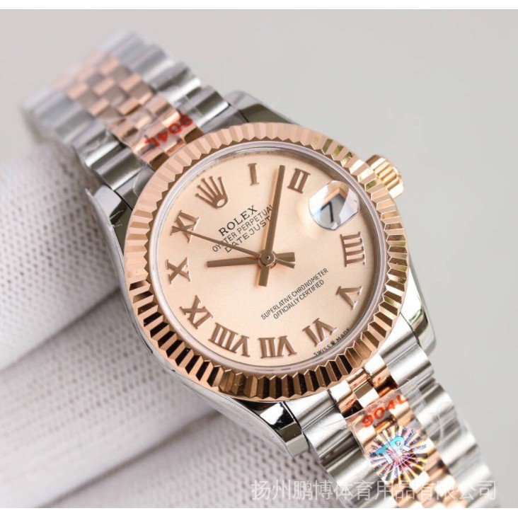 Rolex watches Diary series men's and women's watches 18K gold noble temperament comfortable wearing men's and women's high-quality top watches stable time-keeping mechanical watche