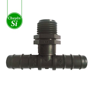 50 tê ren 21 ra ống LDPE 16, 20