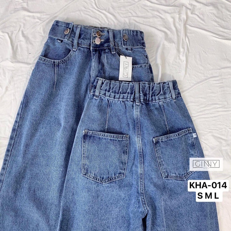 QUẦN JEAN FORM BAGGY KHA014|Thời Trang|Năng Động|Cá Tính