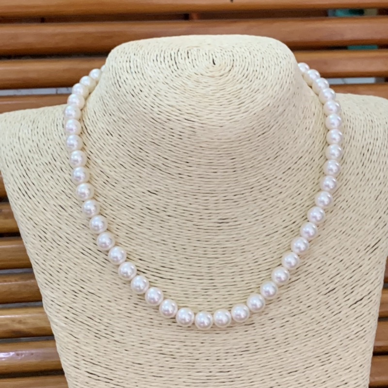 combo vòng chuỗi và hoa tai kẹp Si Nhật