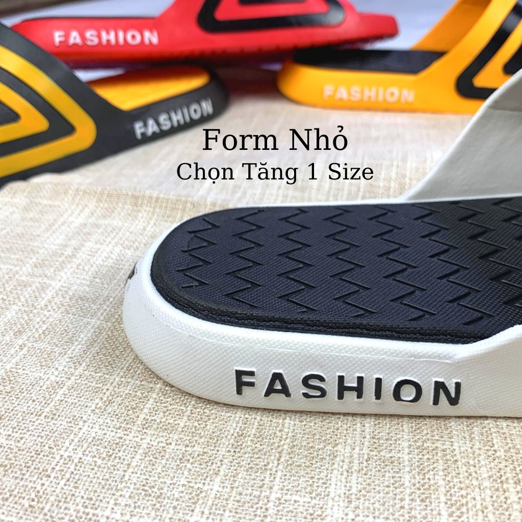 Dép Quai Ngang FASHION Đế Cao Su, đi cực êm, chống nước, tăng chiều cao